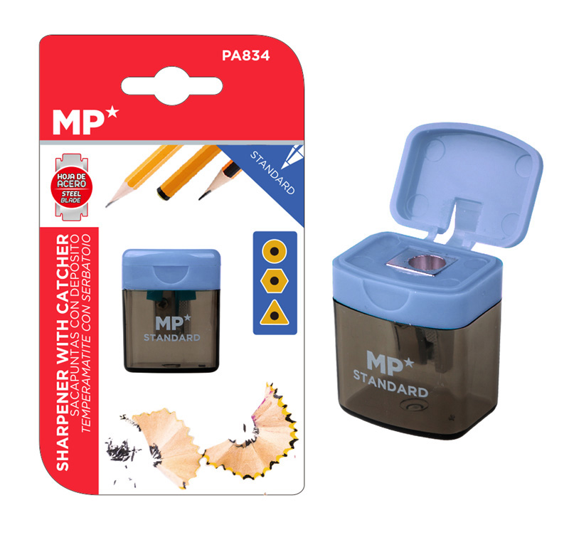 MP ξύστρα μολυβιών με κάδο PA834, μωβ -κωδικός PA834-PR
