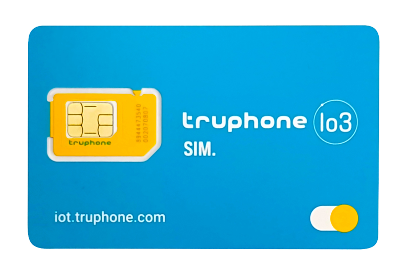 TRUPHONE προπληρωμένη κάρτα SIM Io3, 500MB, για GPS tracker -κωδικός TP-SIM-IO3-400MB