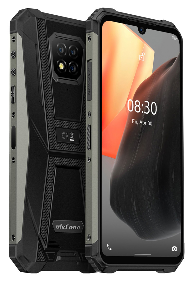 ULEFONE Smartphone Armor 8 Pro, IP68/IP69K, 6.1" 6/128GB, 5580mAh, μαύρο -κωδικός ARMOR8PRO-BK