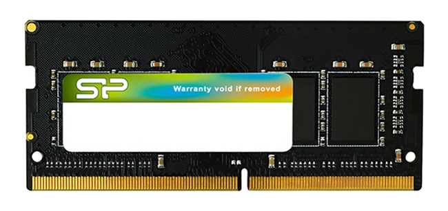 SILICON POWER μνήμη DDR4 SODimm SP016GBSFU266X02, 16GB, 2666MHz, CL19 -κωδικός SP016GBSFU266X02
