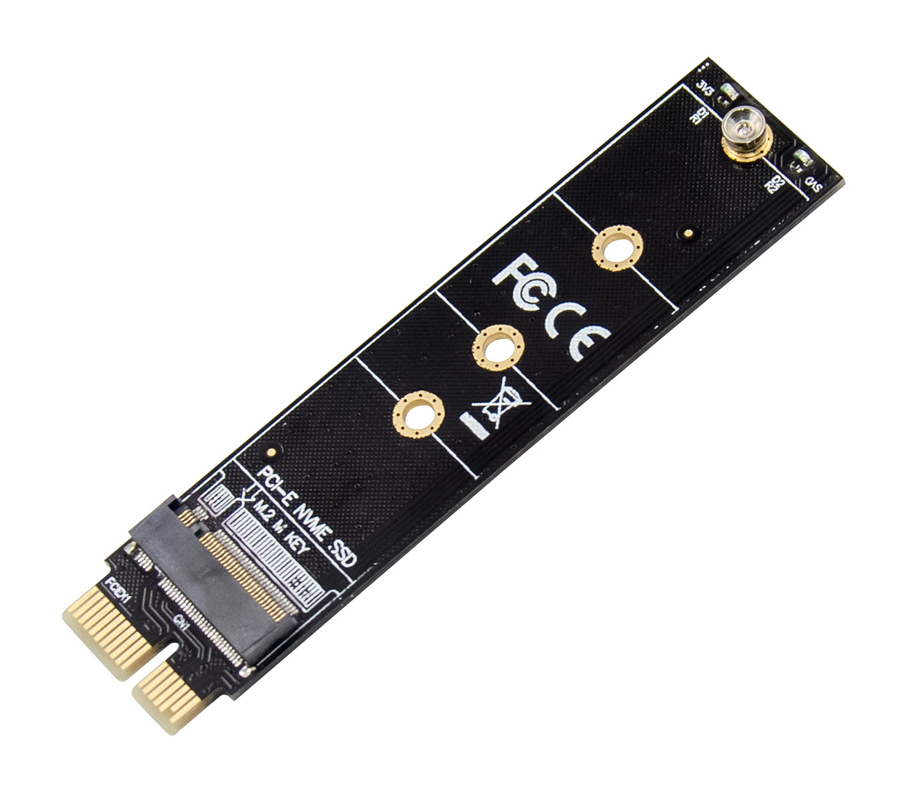 POWERTECH κάρτα επέκτασης PCIe σε M.2 M Key NVMe ST522 -κωδικός ST522