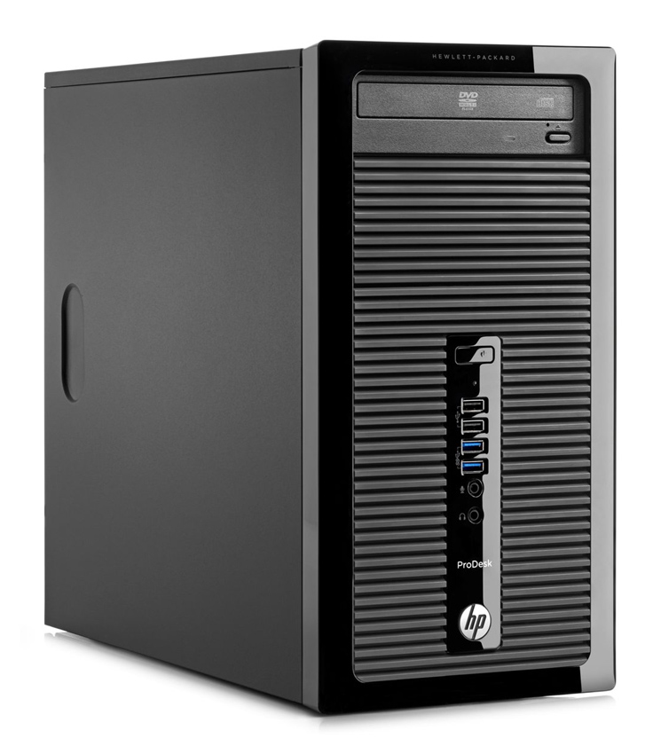 HP PC Prodesk 400 G1 MT, i5-4570, 4GB, 500GB HDD, DVD-RW, REF SQR -κωδικός PC-1485-SQR