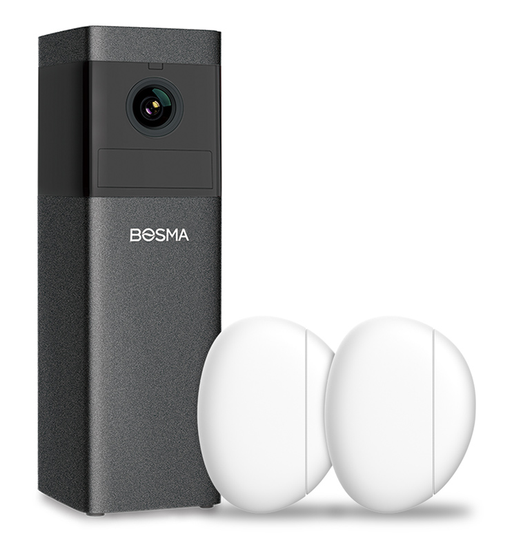 BOSMA ασύρματο σύστημα συναγερμού X1 Lite με κάμερα Pan 360° 1080p, WiFi -κωδικός BSM-X1LITE