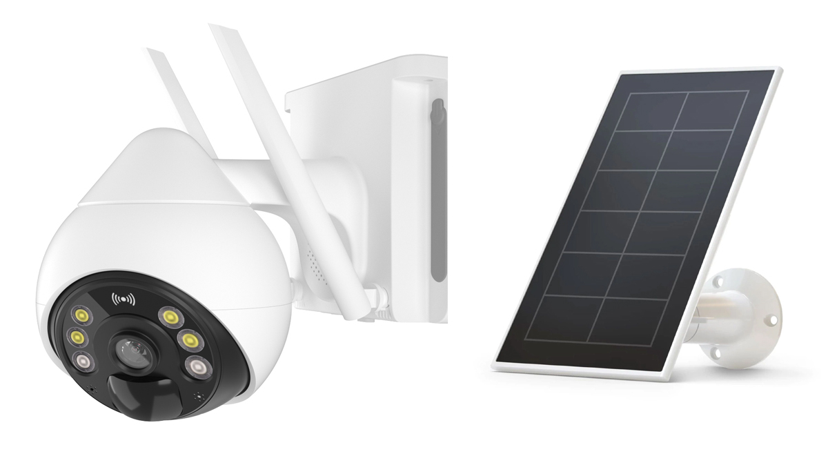 VSTARCAM smart ηλιακή κάμερα BG69, 10000mAh, IP66, 3MP, 4G, PIR, PTZ -κωδικός BG69-TZ