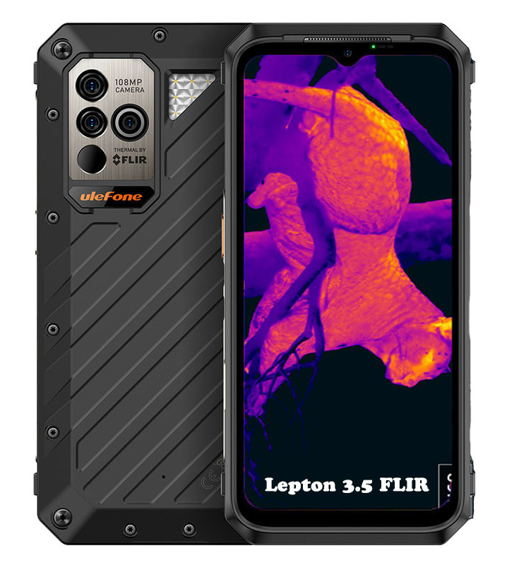 ULEFONE smartphone Power Armor 19T, 6.58", 12/256GB, 9600mAh, μαύρο -κωδικός ARMOR19T-BK
