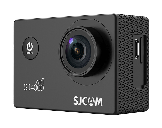SJCAM action camera SJ4000-WIFI, 2" LCD, 4K, 12MP, αδιάβροχη, μαύρη -κωδικός SJ4000-WIFI-4K