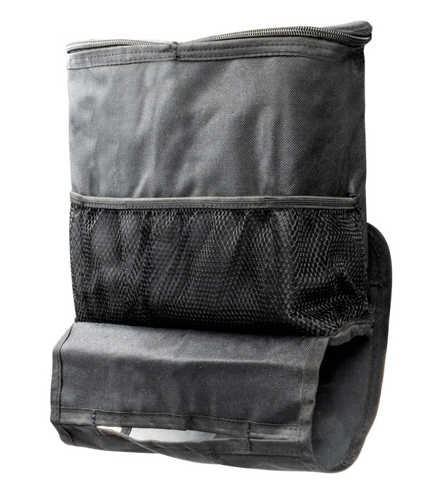 AMIO ισοθερμική τσάντα για κάθισμα αυτοκινήτου 03129, 35x28x10cm, μαύρη -κωδικός 03129