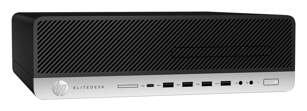 HP PC EliteDesk 800 G5, i5-8400, 8GB, 256GB M,2, DVD, REF SQR