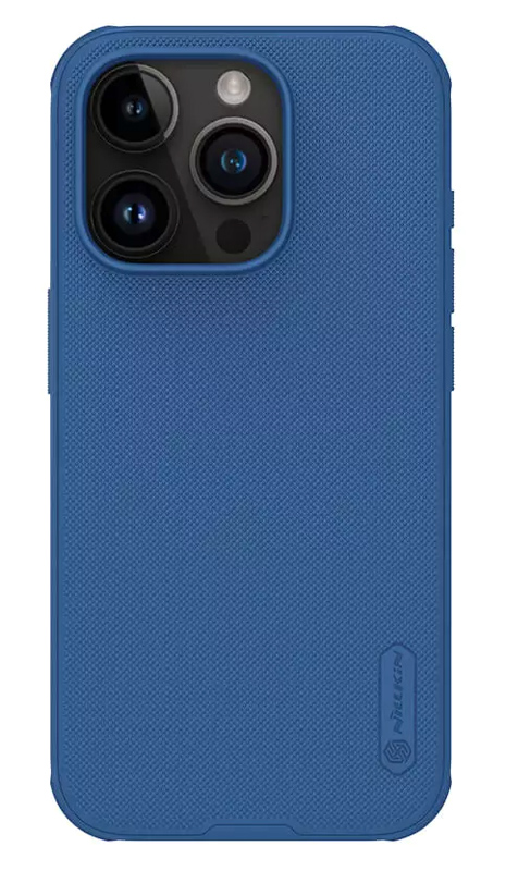 NILLKIN θήκη Super Frosted Shield Pro για iPhone 15 Pro, μπλε -κωδικός 6902048265585