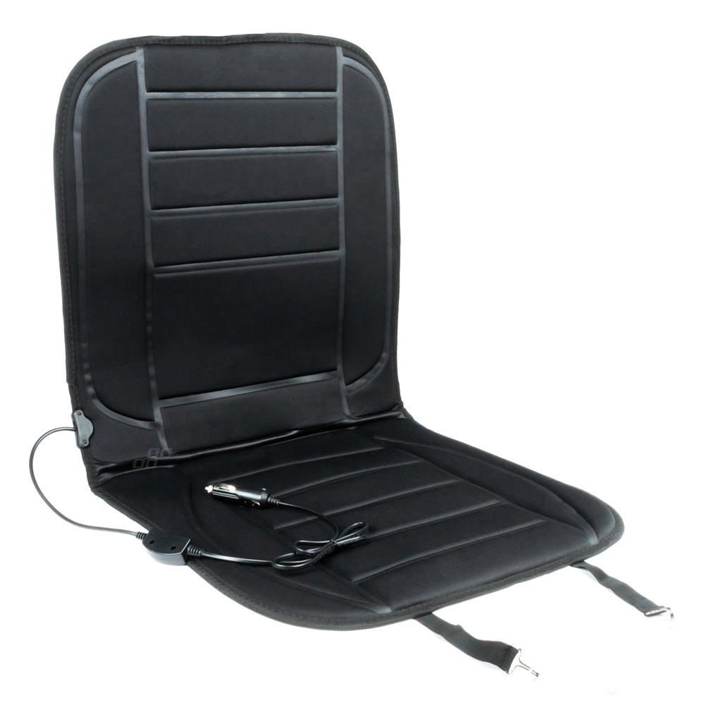 AMIO κάλυμμα καθίσματος αυτοκινήτου 03624, θερμαινόμενο, 98x50cm, μαύρο -κωδικός 03624