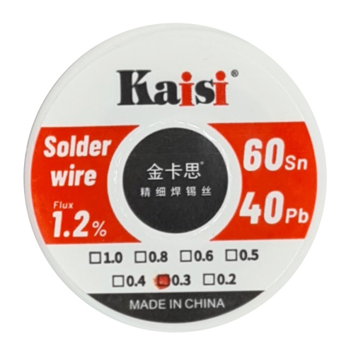 KAISI καλάι συγκόλλησης KAI-STW-03, 40g, 0.3mm -κωδικός KAI-STW-03