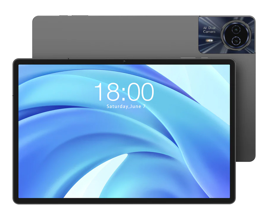 TECLAST tablet T50HD, 11" HD, 6/256GB, Android 14, 4G, 8000mAh, γκρι -κωδικός T50HD-BK