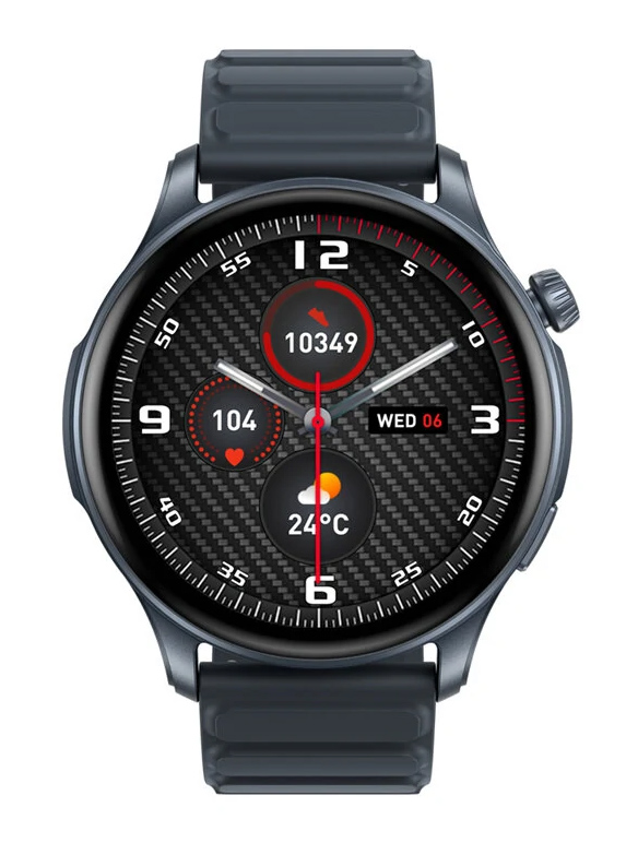 ZEBLAZE smartwatch Btalk 3 Pro, heart rate, 1.43" AMOLED, γκρι -κωδικός BTALK3PRO-BK