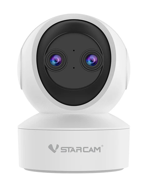 VSTARCAM smart κάμερα CS49D, 3MP, dual lens, WiFi, PTZ, SD -κωδικός CS49D
