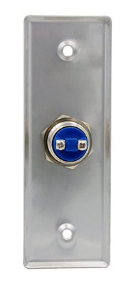 SECUKEY Χωνευτό μπουτόν SCK-CBUTTON1, 3Α, ασημί