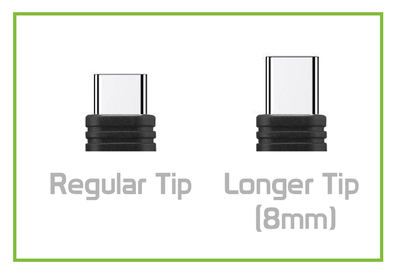 POWERTECH αντάπτορας USB-C σε Micro USB θηλυκό CAB-UC043, longer tip