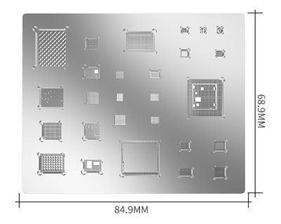 BEST Reballing stencil BST-A9, για iphone 6S/6S Plus