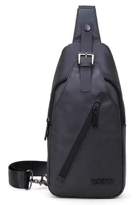 ARCTIC HUNTER τσάντα Crossbody XB13006-BK, μαύρη