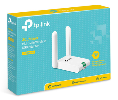 TP-LINK High Gain Wireless USB Adapter TL-WN822N, 300Mbps, Ver. 5.0 TP-LINK High Gain Wireless USB Adapter TL-WN822N, 300Mbps, Ver. 5.0
