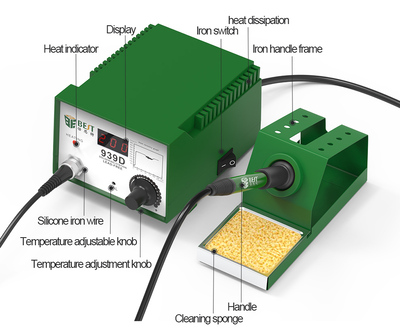 BEST Soldering station BST-939D, 90W, 200-480°C