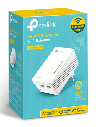 TP-LINK Wi-Fi Powerline Extender, AV600 300Mbps, Ver. 4.0