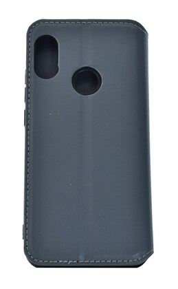 POWERTECH Θήκη Slim Leather για Xiaomi Redmi 6 Pro, γκρι