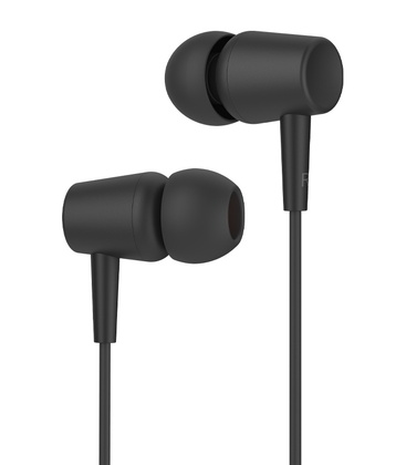 CELEBRAT earphones με μικρόφωνο G13, 3.5mm σύνδεση, Φ10mm, 1.2m, μαύρο