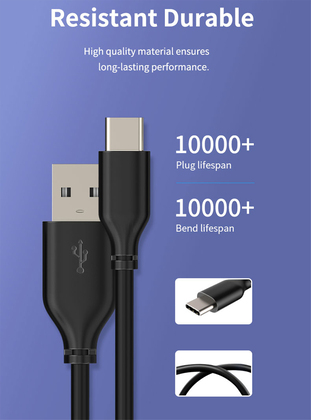 CABLETIME καλώδιο USB-C σε USB U323A, 15W, 480Mbps, 0.25m, μαύρο