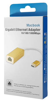 Αντάπτορας δικτύου ST735, USB, 1000Mbps Ethernet, μαύρος