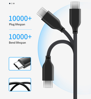 CABLETIME καλώδιο USB-C σε USB CMAMN, 15W, 5Gbps, 2m, μαύρο