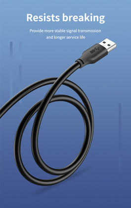 CABLETIME καλώδιο USB CT-AMAMN, 5 Gbps, 0.5m, μαύρο