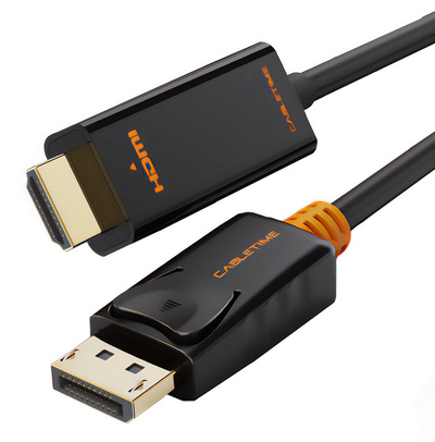 CABLETIME καλώδιο DisplayPort σε HDMI CT-AV585, 1080p/60Hz, 1m, μαύρο