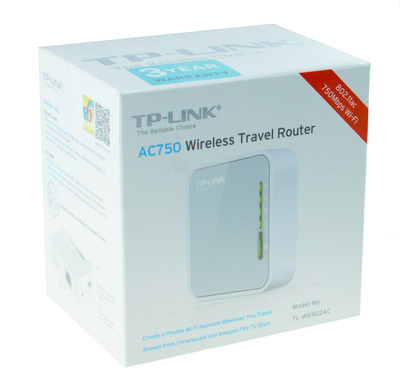 TP-LINK Wireless Travel Router TL-WR902AC, 750Mbps AC750, Ver. 1.0 TP-LINK Wireless Travel Router TL-WR902AC, 750Mbps AC750, Ver. 1.0