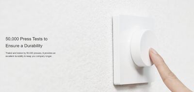 YEELIGHT smart dimmer YLKG07YL, bluetooth, λευκό