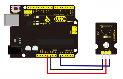 KEYESTUDIO LM35 linear temperature sensor KS0022, για Arduino