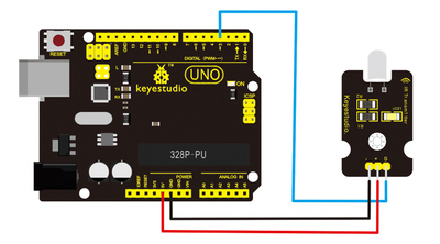 KEYESTUDIO digital IR transmitter module KS0027, για Arduino