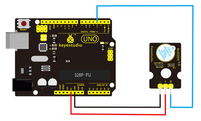 KEYESTUDIO active digital buzzer module KS0018