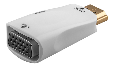 GOOBAY αντάπτορας HDMI σε VGA 44793 με 3.5mm, 1080p/60Hz, λευκός