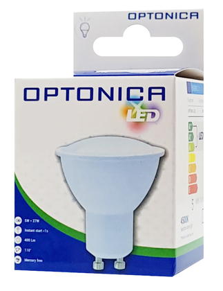 OPTONICA LED λάμπα spot 1930, 5W, 4500K, GU10, 400lm