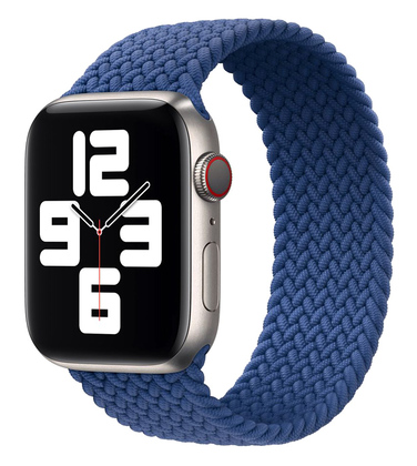 ROCKROSE πλεκτό solo band Maya για Apple Watch 42/44mm,165mm, μπλε