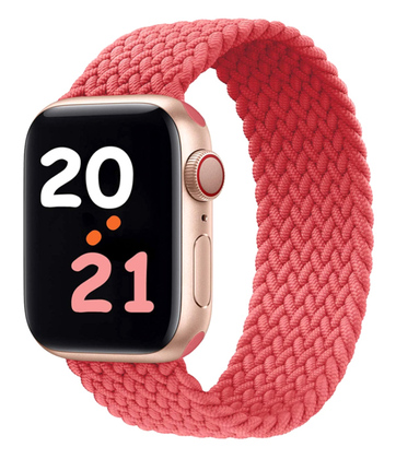 ROCKROSE πλεκτό solo band Maya για Apple Watch 42/44mm, 135mm, ροζ