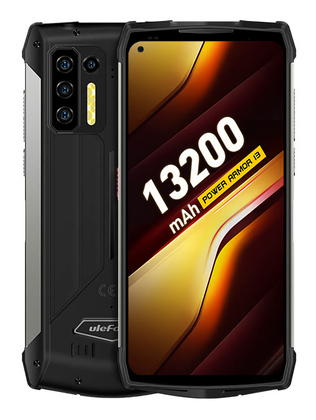 ULEFONE smartphone Power Armor 13, 6.81", 8/256GB, 13200mAh, IP68/IP69K, μαύρο