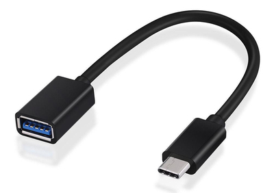 POWERTECH καλώδιο USB-C σε USB 3.1 CAB-UC016, OTG, 5Gbps, 0.20m, μαύρο