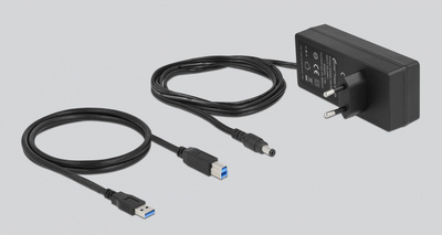 DELOCK USB hub 63738 με διακόπτες, 13x θυρών, 5Gbps, γκρι