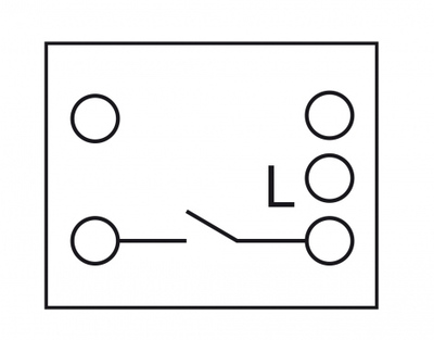 DELOCK module διακόπτης Easy 45 81359, μονός, 1-pole, 1-way, λευκός