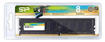 SILICON POWER μνήμη DDR4 UDIMM SP008GBLFU320X02, 8GB, 3200MHz, CL22