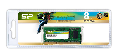 SILICON POWER μνήμη DDR4 SODimm SP008GBSFU320X02, 8GB, 3200MHz, CL22