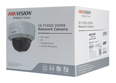 HIKVISION HIWATCH IP κάμερα HWI-D140H, POE, 2.8mm, 4MP, IP67 & IK10