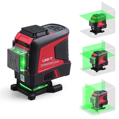 UNI-T γραμμικό αλφάδι laser LM575LD, με πράσινη δέσμη 12 ακτίνων 3D