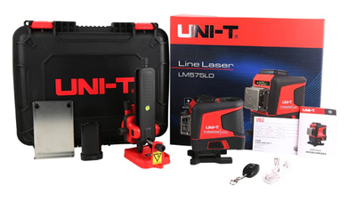 UNI-T γραμμικό αλφάδι laser LM575LD, με πράσινη δέσμη 12 ακτίνων 3D